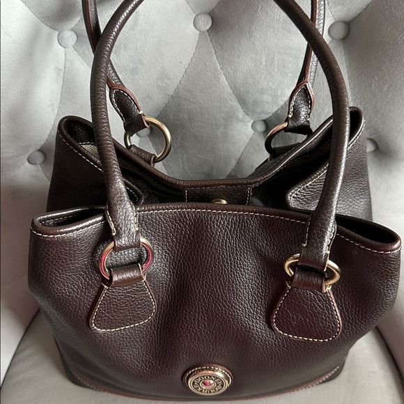 Dooney & Bourke two tone brown Tote bag - Picture 6 of 17